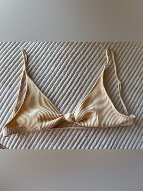 Minimale Animale Ribbed Triangle Bikini Top xs/S